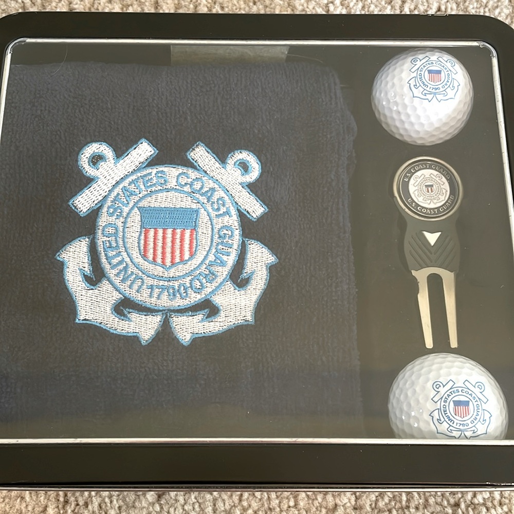 Team Golf United States Coast Guard Golf Set